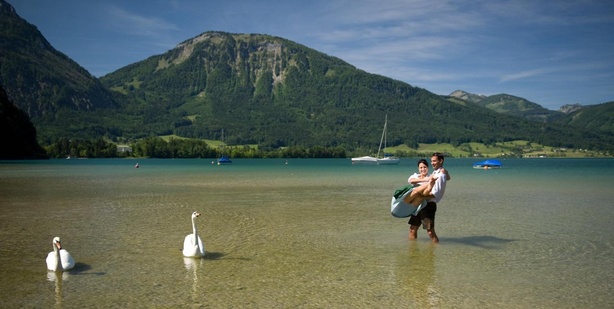 Hotel Buerglstein Sankt Wolfgang im Salzkammergut Ngoại thất bức ảnh
